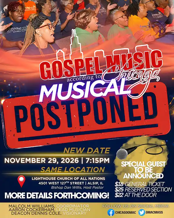 GMAC Musical November 29 2026